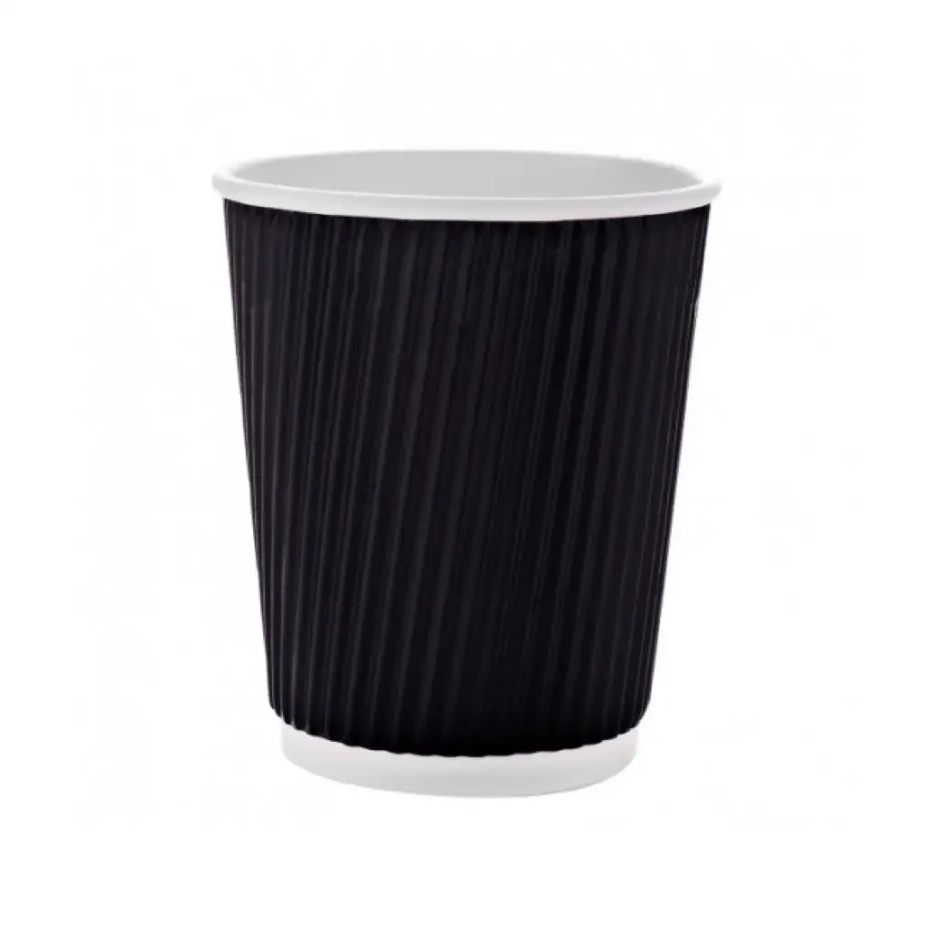 Paper Cups Al-Dahmaa Ripple, 9 oz, 80 mm – Pack of 500