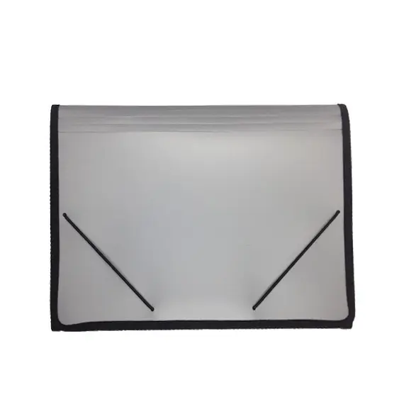 Documents Covers, SIMBA, Expanding File, 12 Pockets with Side Rubber?, Gray 