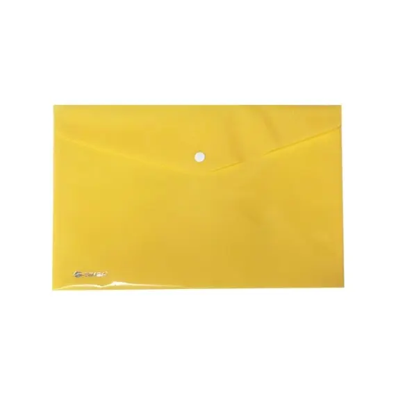 Documents Covers, SIMBA, Documents Bags with Button Click, A4, Yellow, 10 PC/Pack