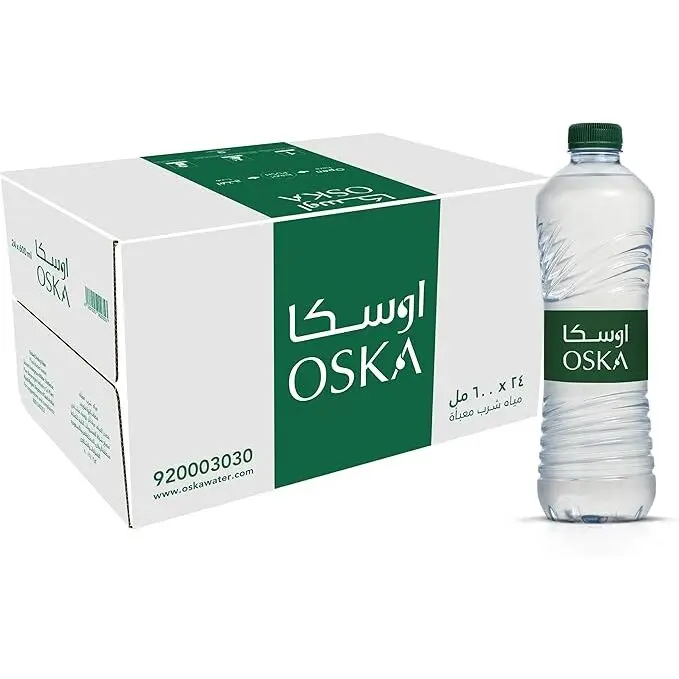 OSKA Water 600ml (1 Carton x 24 Bottles)