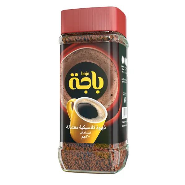 Baja Coffee Instant Classic Mild (200g x 6 Bottles) Carton 