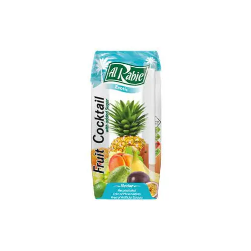 Al Rabie Cocktail Fruit Nectar 185 ml (18 can)
