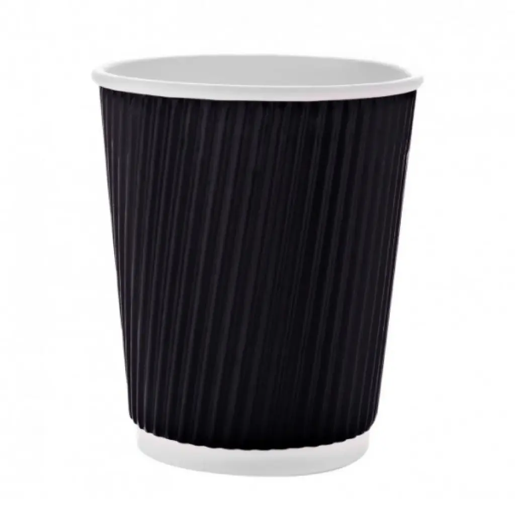 Paper Cups Al-Dahmaa Ripple, 12 oz, 90 mm – Pack of 500 