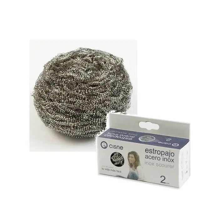 Cisne Steel Scourer Size: Small 2 PC/Pack 