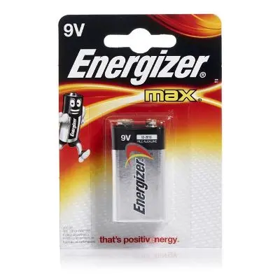 Energizer Max Battery 9V
