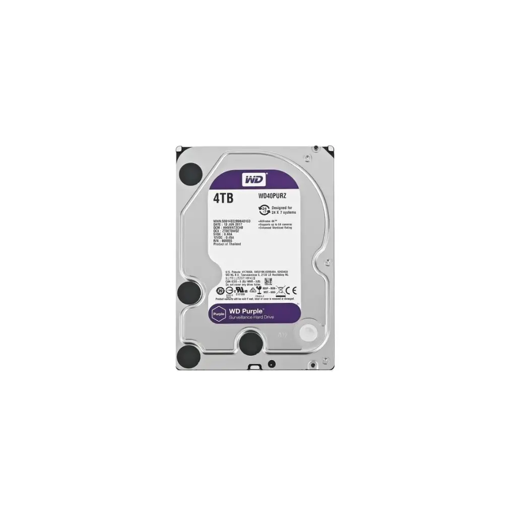 4TB WD Surveillance HDD