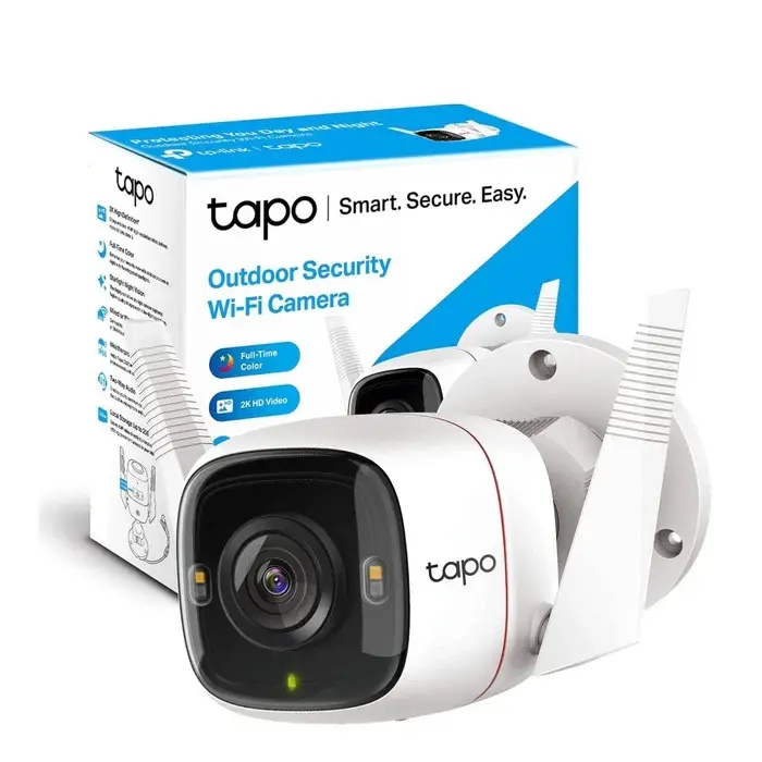 TAPO 2K QHD Outdoor Security Camera with Night Vision - (C320WS) 