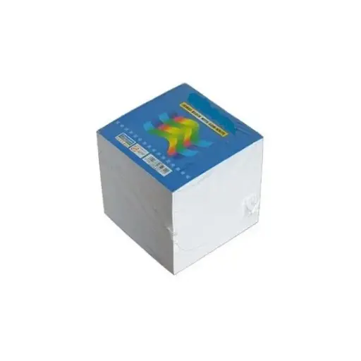 [323337414] Memo Paper, SIMBA, MEMO CUBE with Glue, (9x9 cm), White