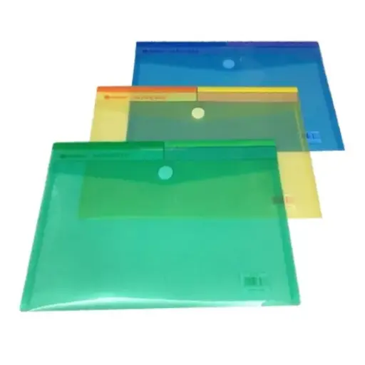 [151244632] Documents Covers, Documents Bags, A4, Assorted Color, 12 PC/Pack