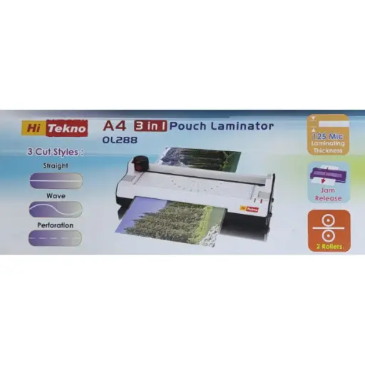 [OESH-HiTekno-OL288] Hi-Tekno Laminator OL288 Size A4