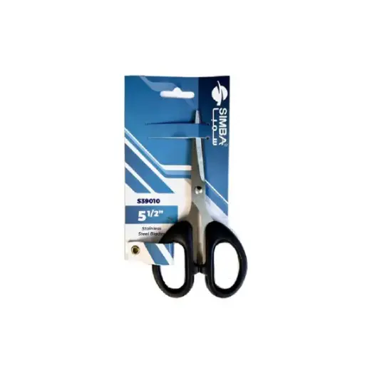 [501184] SIMBA Small Black Scissors Sharp Tip 14 cm