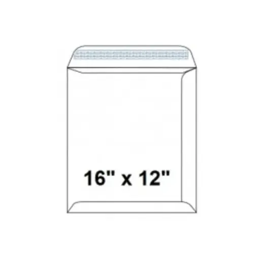 [292096639] Envelope, SIMAB, White Envelope Pocket, 120 GSM, 16" x 12" (406 X 305 mm), 25 PC/Pack 