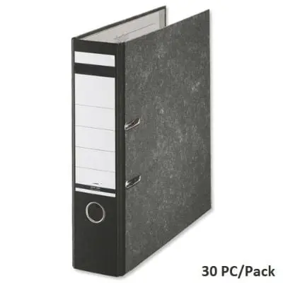 [153279] 30-Pack Black A4 Cardboard Box Files & Labels Set | SIMBA 
