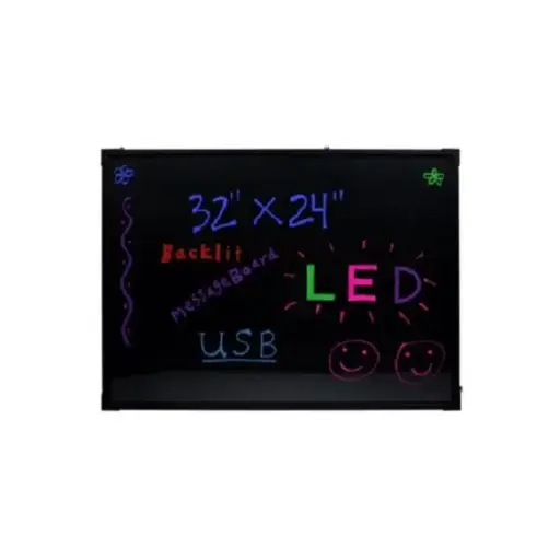 [3612303544] Illuminated Erasable Neon LED Board (50x70cm) 
