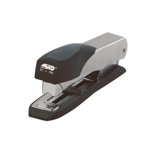 [171150112] Stapler, STD C-15, Half Strip Front Loading Metal Stapler, 45 Sheets 