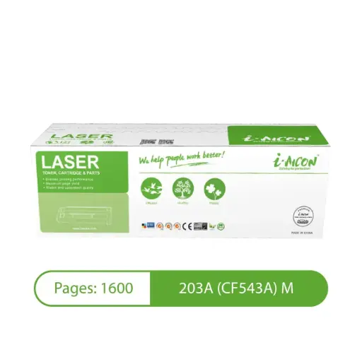 [ITIA-6974850180424] ​i-Aicon Compatible Laser Toner Magenta (CF543A|203A / CF403A|201A / Canon 054/045) 