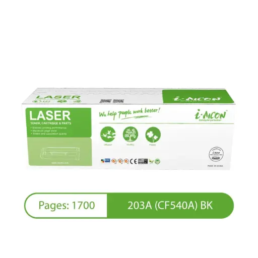 [ITIA-6974850181483] ​i-Aicon Compatible Laser Toner Black (CF540A|203A / CF400A|201A / Canon 054/045) 