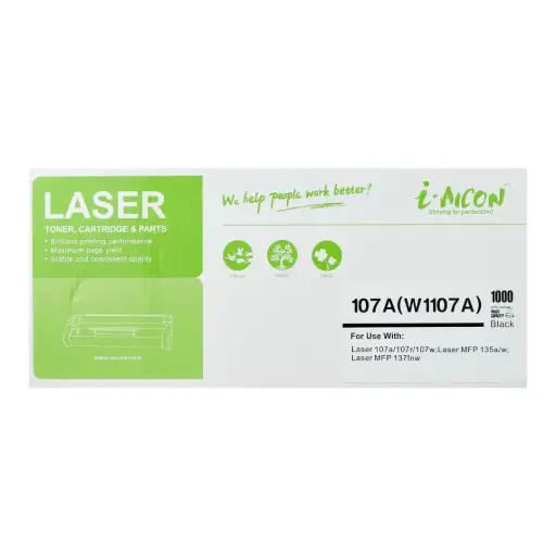 [ITIA-6974850182176] ​​i-Aicon Compatible Laser Toner Black (W1107A|107A) 