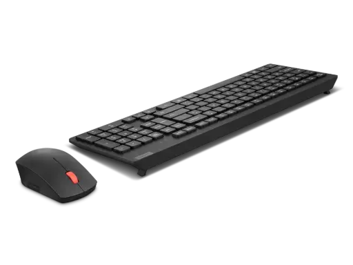 [4X31N50748] Lenovo Essential Wireless Combo Keyboard & Mouse Gen2 Black Arabic(New) 470