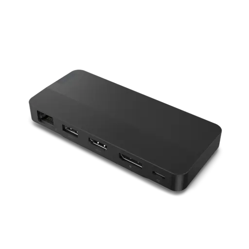 [40B90100UK] Lenovo USB-C Dual Display Travel Dock (w/ adapter)