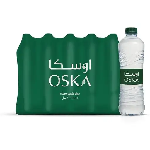 [BTWT-OSKA600S] OSKA Water 600ml (1 Shrink x 15 Bottles) 