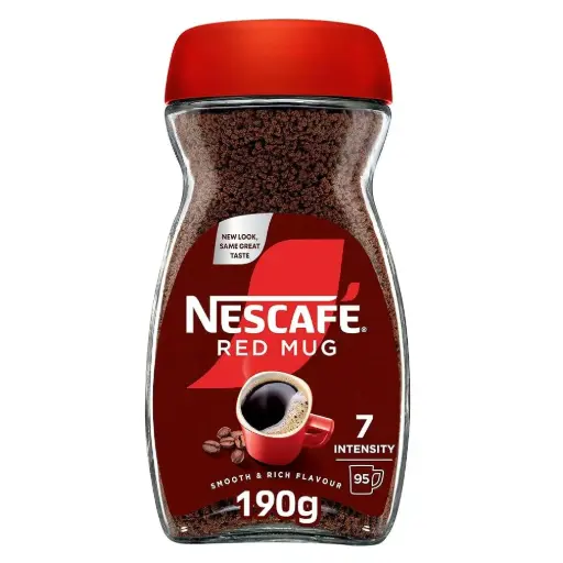 [NescafeRM200G1479] Nescafe Coffee Red Mug (190gm) 