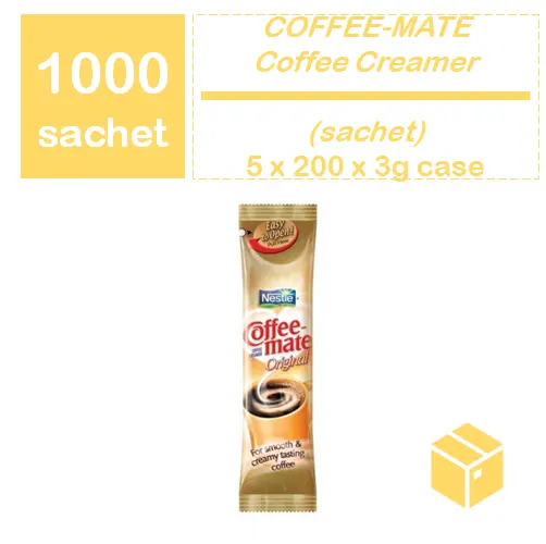 [81003172484] Nestle Coffee Mate Creamer (5x200x3g) sachet Case 