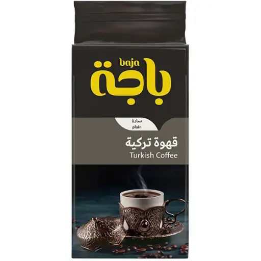 [COFG00323596] Baja Coffee Turkish Plain (400g x 6 Bags) Carton