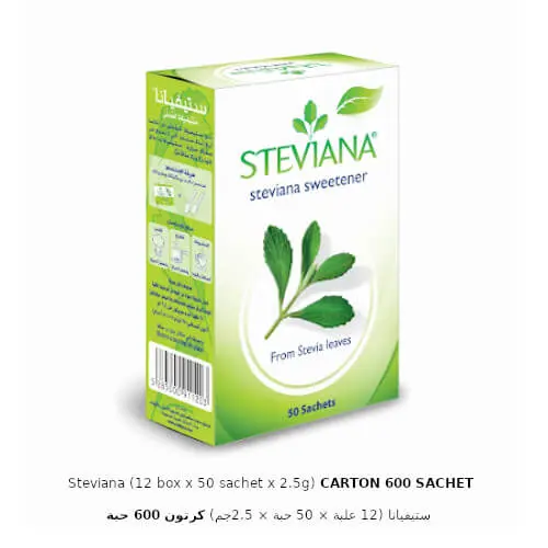 [ss503144] Steviana Sweetener (12 box x 50 sachet x 2.5g) 