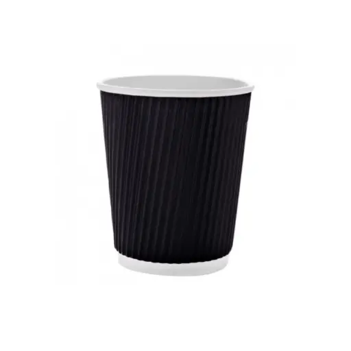 [BT-0202179] Paper Cups Al-Dahmaa Ripple, 7 oz, 73 mm – Pack of 1000 