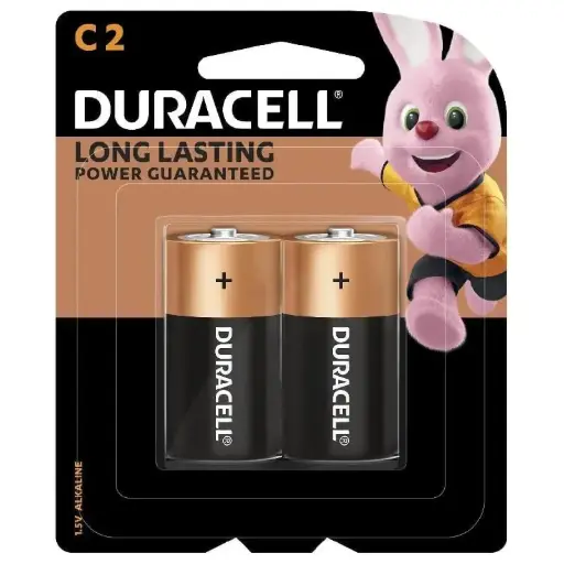[Obattduc2] DURACELL Batteries C (2 pcs/box)