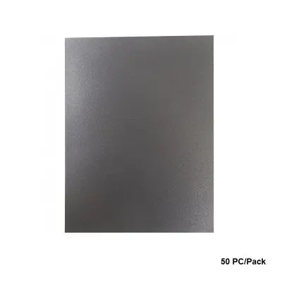 [2601242190] Premium PVC Binding machine Covers by ROCO | A4, 500 Microns | Durable Plastic | Pack of 50