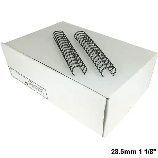 [wire1-1/83471] Black Binding Wire 2:1 1-1/8" 