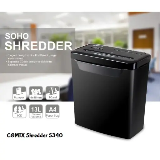 [314080] COMIX Paper Shredder S340 