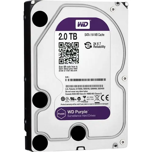 [2TB WD3311] 2TB WD Surveillance HDD for DVRs & NVRs