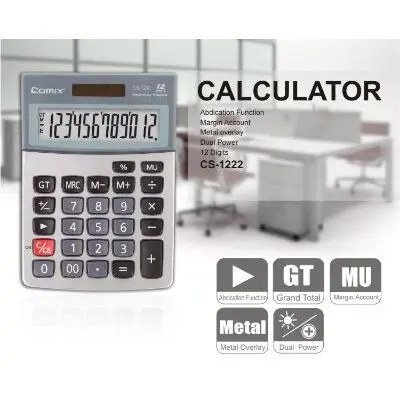 [311407] COMIX Calculator CS-1222
